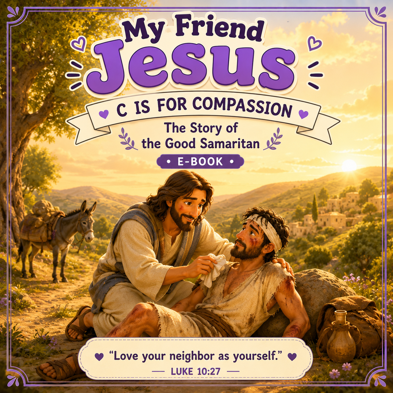 My Friend Jesus: C is for Compassion - The Story of the Good Samaritan - Ebook