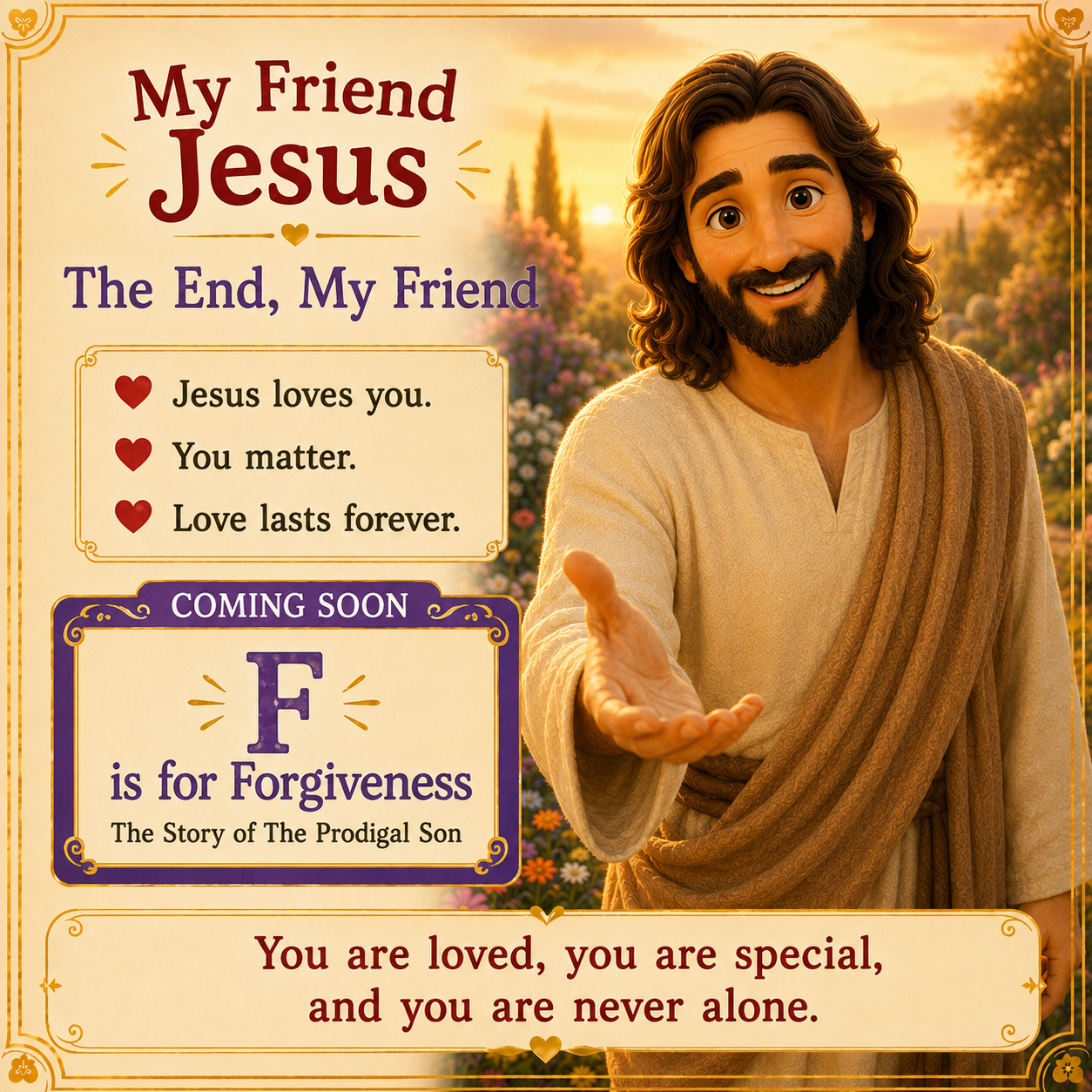 My Friend Jesus: E is for Eternal Love - The Story of the Lost Sheep - Ebook