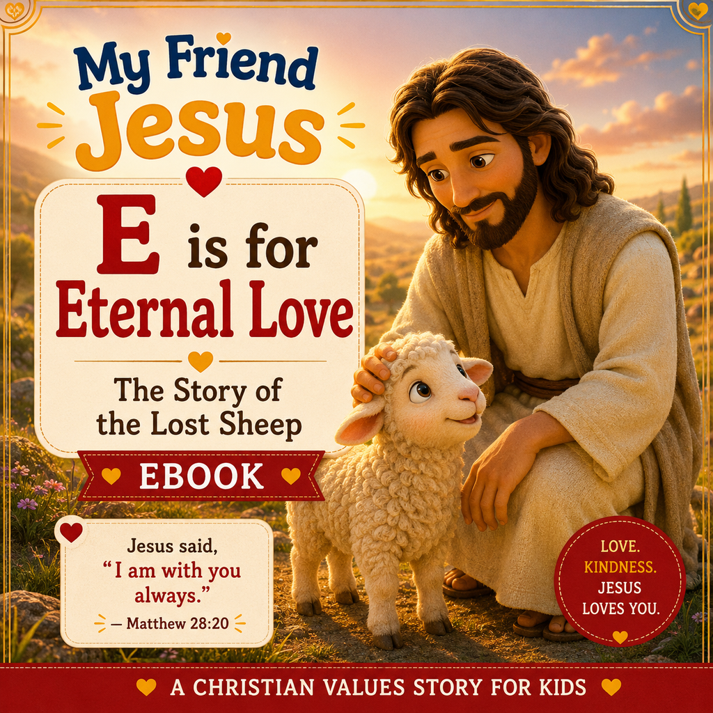 My Friend Jesus: E is for Eternal Love - The Story of the Lost Sheep - Ebook