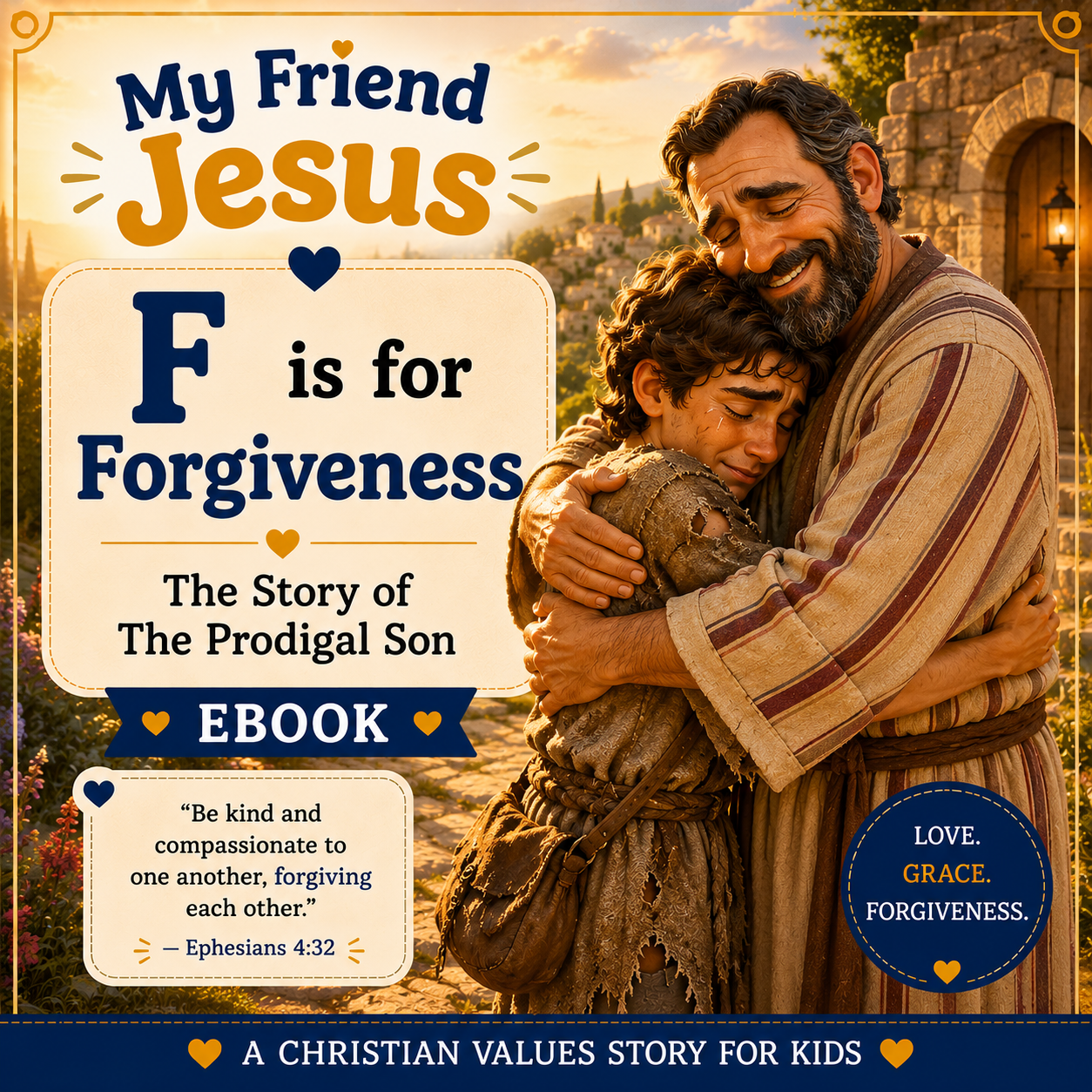 My Friend Jesus: F is for Forgiveness — The Prodigal Son Ebook