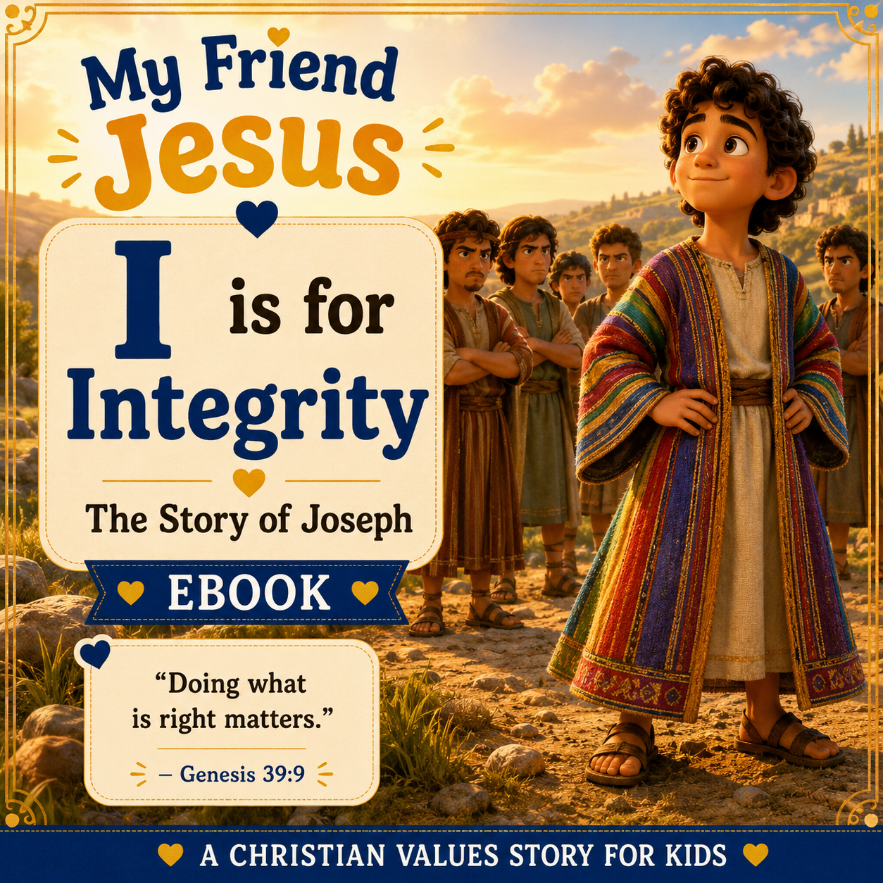 My Friend Jesus: I is for Integrity — The Story of Joseph Ebook