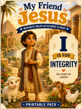 My Friend Jesus: I Is for Integrity Printable Activity Pack | The Story of Joseph